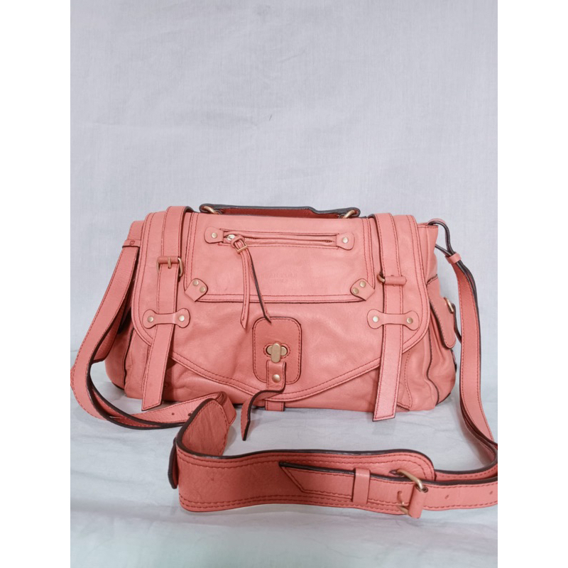 preloved colleb JJ and bean pole sling bag