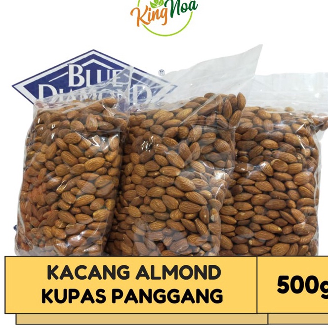 

KI3 KACANG ALMOND KUPAS PANGGANG 5gr ROASTED