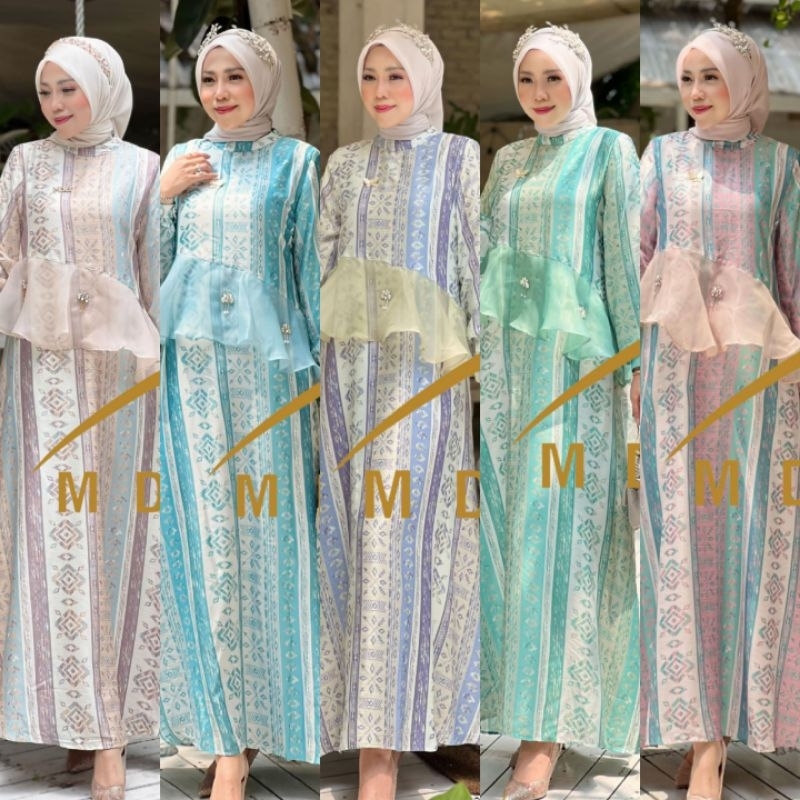 Gamis MDLY Adeeva Lux Dress ORIGINAL 2702