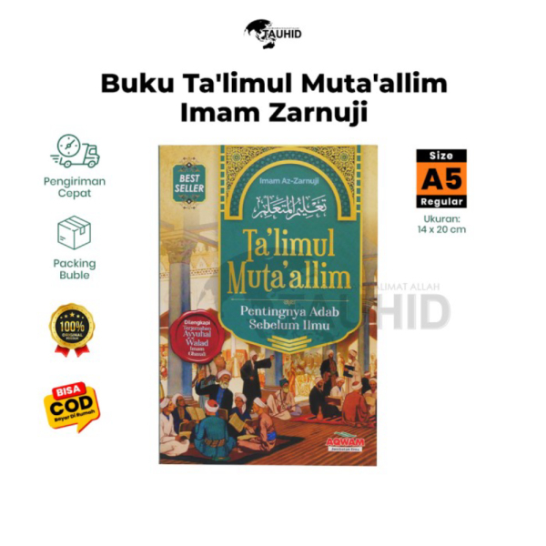 

Unik Buku Islam – Ta’limul Muta’alim Pentingnya Adab Sebelum Ilmu Original - A5 Murah