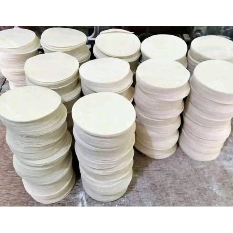 

Kulit Dimsum bulat Lentur