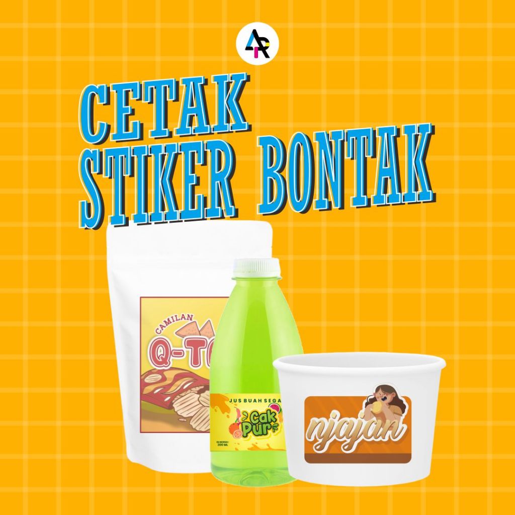 

Stiker Label Kemasan Bontak Stiker Packaging