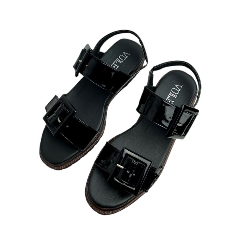 Volleecomp - Sandal Docmart Wanita Indie Sendal Platform series