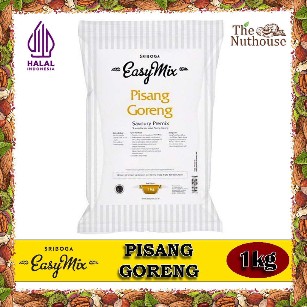 

EASYMIX Pisang Goreng / Tepung Bumbu 1kg [HALAL]