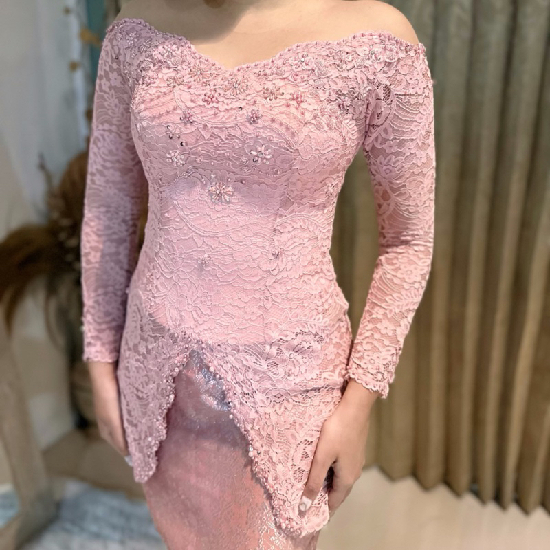 kebaya graduation kebaya engagement kebaya wedding kebaya tunangan kebaya wisuda kebaya modern ivory