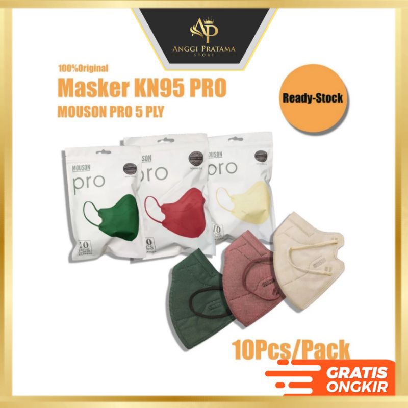 MASKER KN95 MOUSON PRO/ WEMASK PRO /ALL COLOUR 5ply High Quality