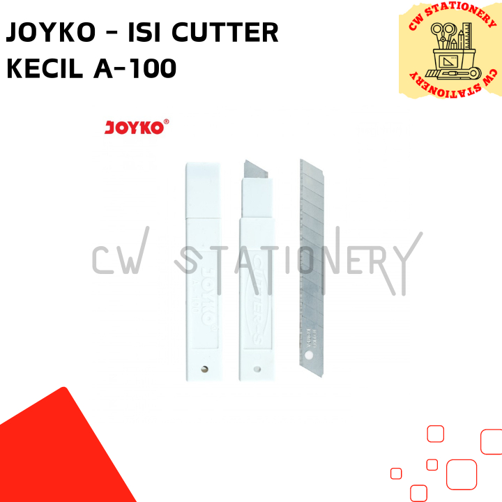 

Joyko - Isi / Refill Cutter Blade Kecil A-100 / A100