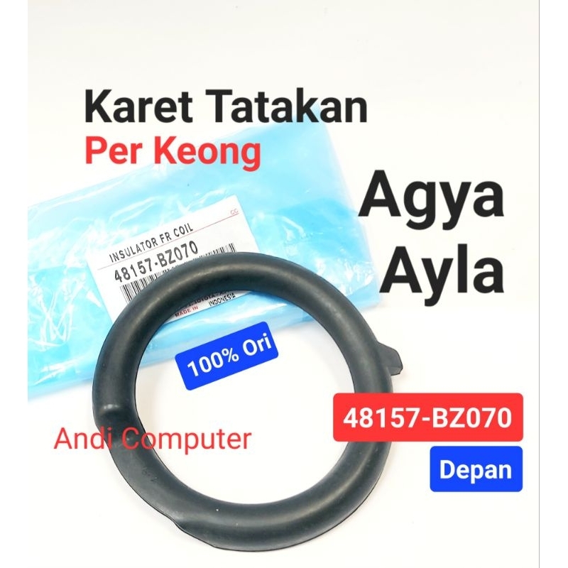 Karet Tatakan Per Keong Agya Ayla DEPAN