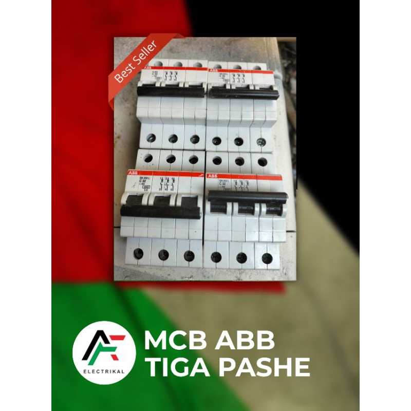 MCB ABB TIGA PASHE SECOND 32A 40A 50A