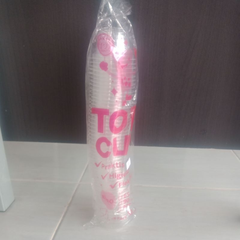 cup plastik agar-agar