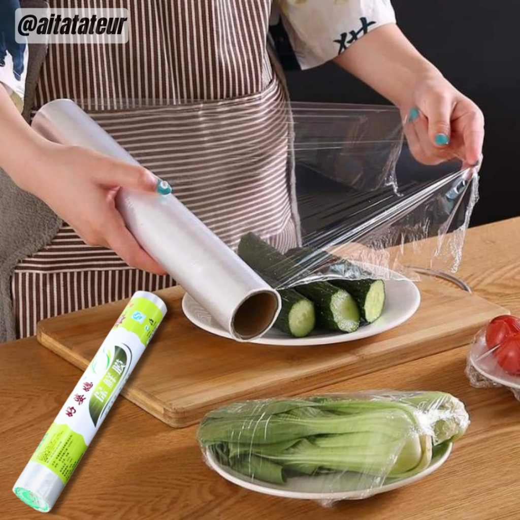 AITATATEUR - Wrapping / Plastik Wrap / Wrapping Plastic / Plastik Pembungkus Buah / Plastik Pembungk