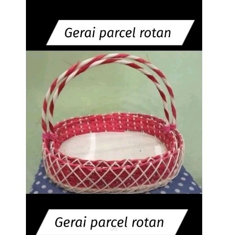 

parcel rotan buah model nanas