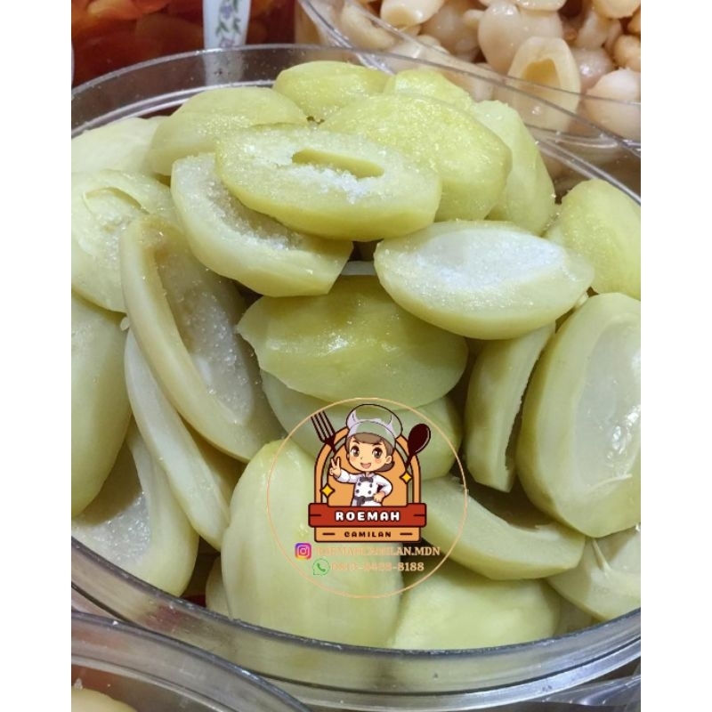 

MANISAN MANGGA BELAH / MANGGA MUDA 500gr