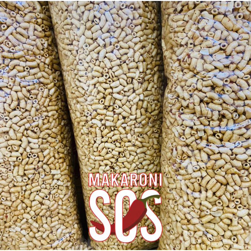 

Makaroni SOS - 1KG Makaroni Rujak Pedas Manis Gurih Termurah