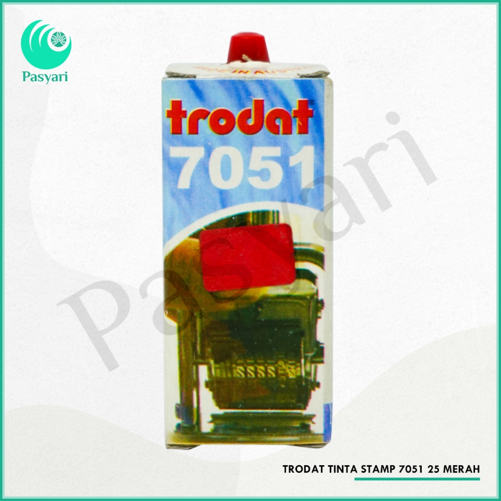 

TRODAT TINTA STAMP 7051 25 MERAH