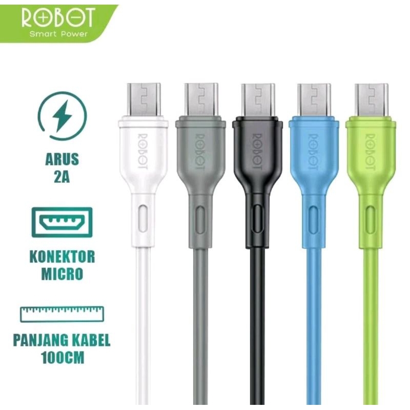 Kabel Data Micro USB ROBOT RBM 100S ORI