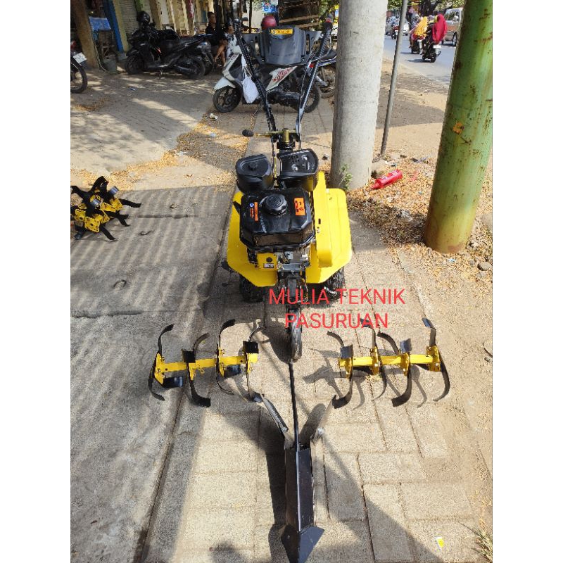 CULTIVATOR / MESIN BAJAK MINI MINI RONIN VANBELT DAN FULL GARDAN UNTUK TANAH KERAS