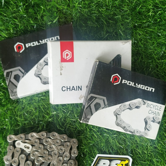 rantai sepeda KMC packed by polygon 10 9 8 7 speed