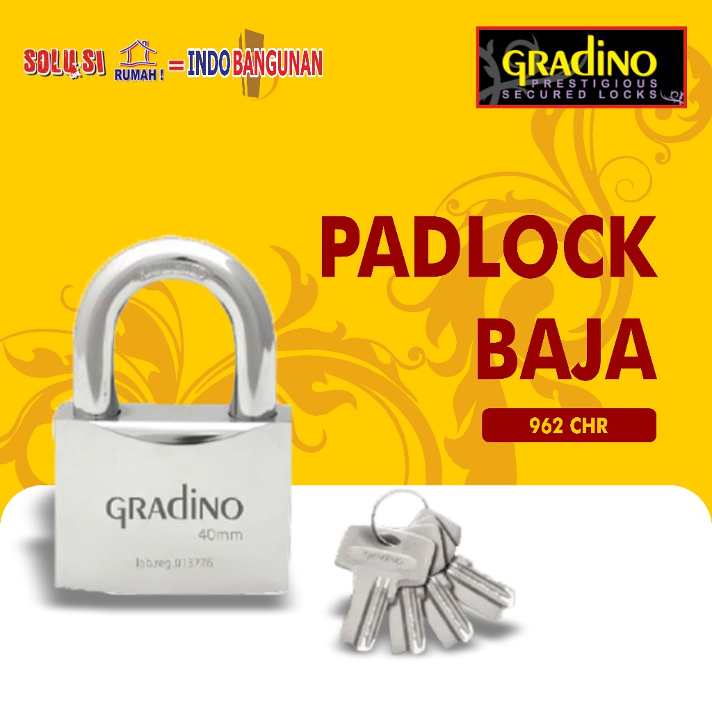 GRADINO - PADLOCK BAJA/ GEMBOK/ PADLOCK