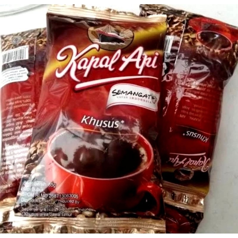 

Kopi Kapal Api mutu khusus sachet 65 gr