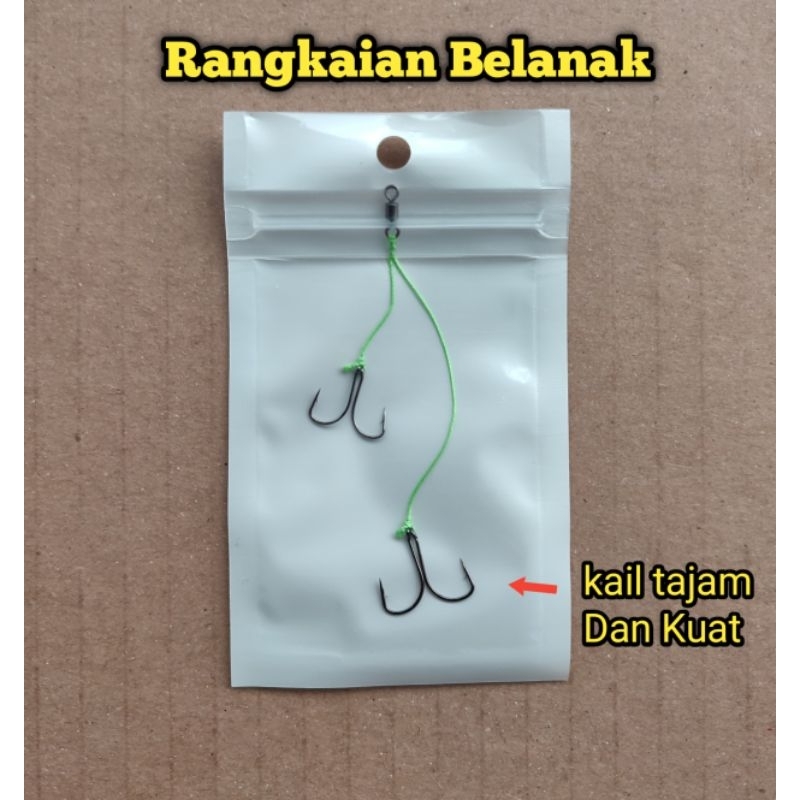 Rangkaian Ikan Belanak, Kail Ikan Belanak Murah