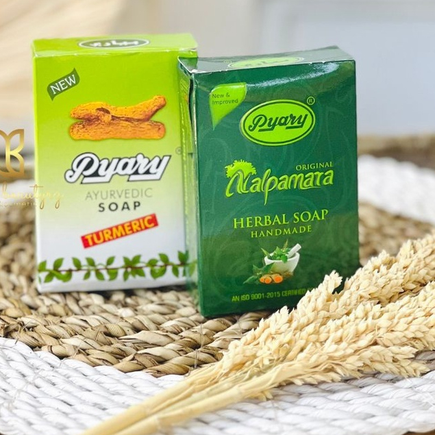 Sabun Arab PYARY Nalpamara - pyary turmeric - pyary papaya - pyary saffron Soap 100% Original // pou