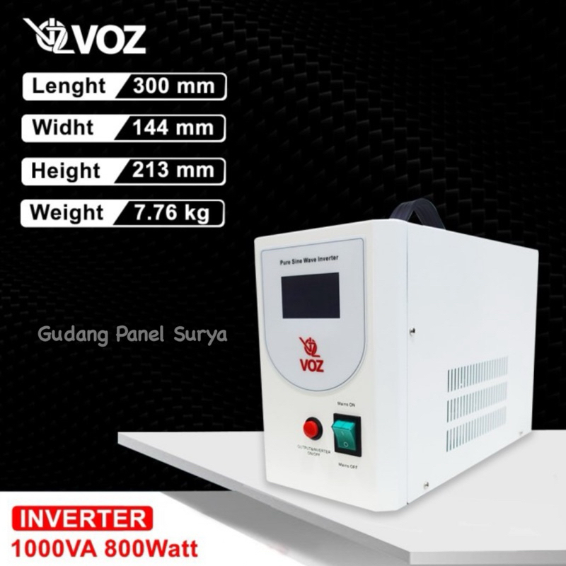 Inverter Pure Sine Wave VOZ Inverter UPS PSW 12V 1000VA inverter voz psw 12v 800w