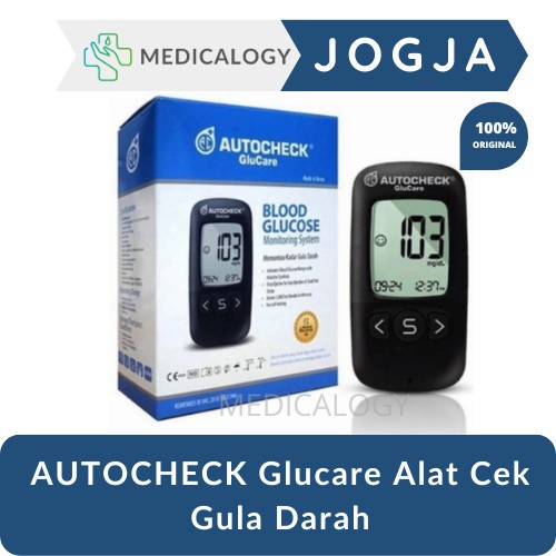 AUTOCHECK Glucare Alat Cek Gula Darah