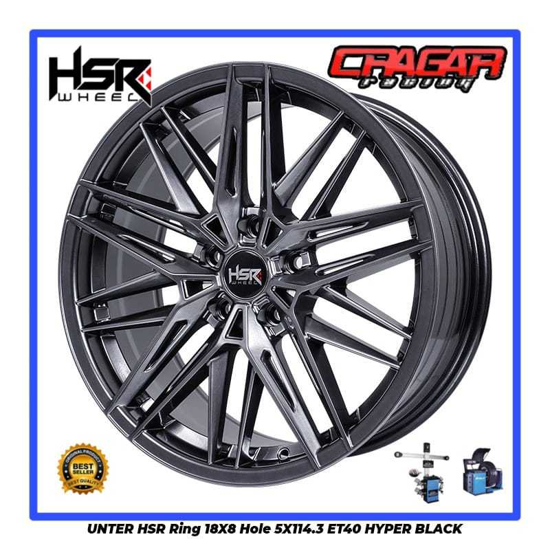 Velg Mobil Hsr Unter Ring 18 lubang 5 Cocok Buat Innova Xpander Brv Rush Terios Dll