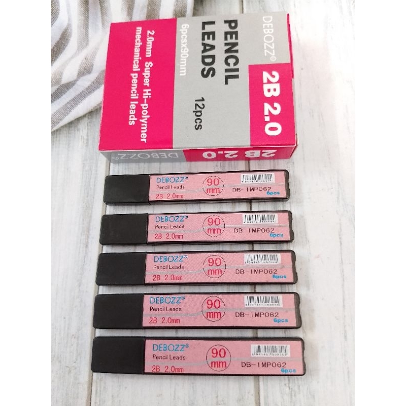 

(12TUBE) REFILL PENSIL DEBOZZ 2B DM-IMP062 2.0