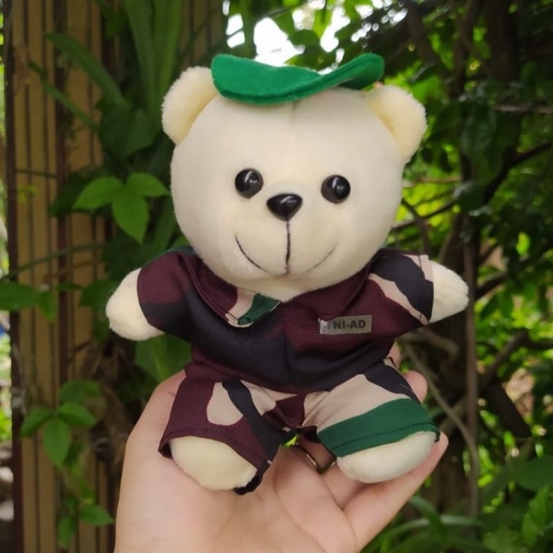 Boneka Tentara Medium Velboa 15cm | Boneka Pelantikan | Boneka Buket