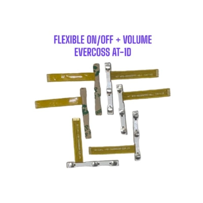 FLEXIBLE ON OFF + VOLUME EVERCOSS AT1D - FLEXIBEL POWER EVERCOSS AT1D