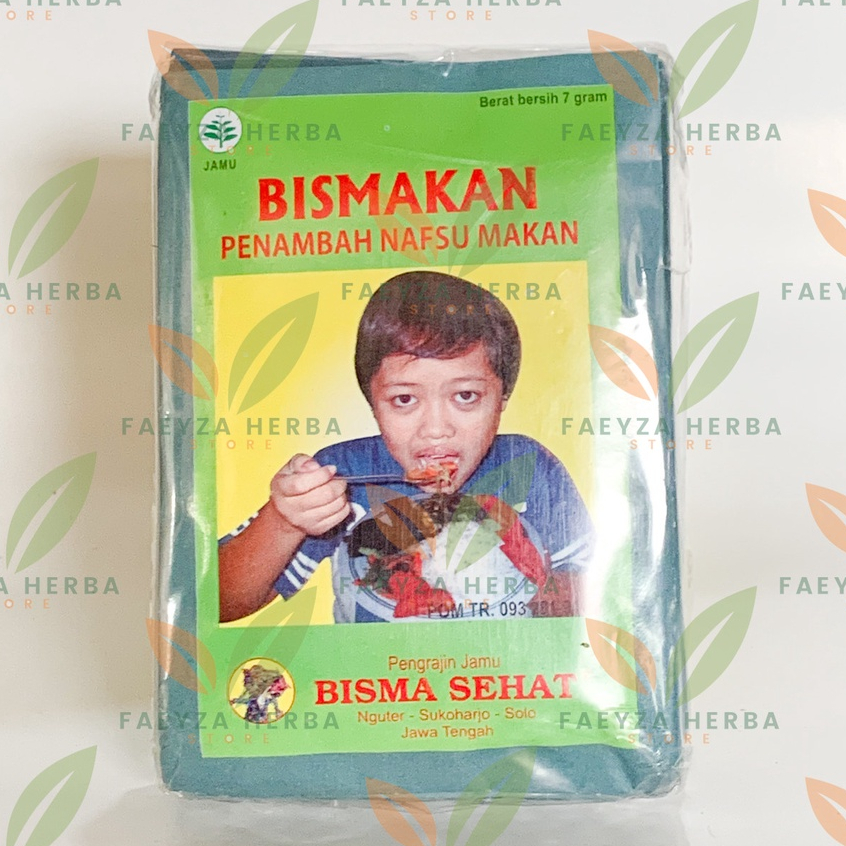 

Jamu Nafsu makan Bisma sehat | Bismakan