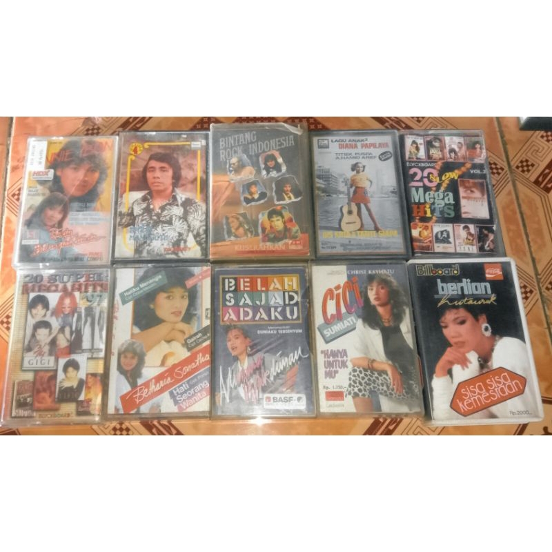 Kaset pita tape/radio jadul nostalgia (10 pcs)