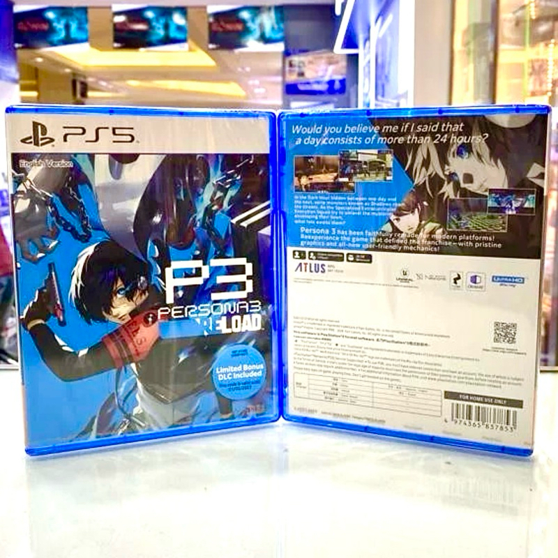 Kaset Ps5 Persona 3 Reload Ps 5 persona3 kaset Playstation game p3 parsona pesona new original ori s