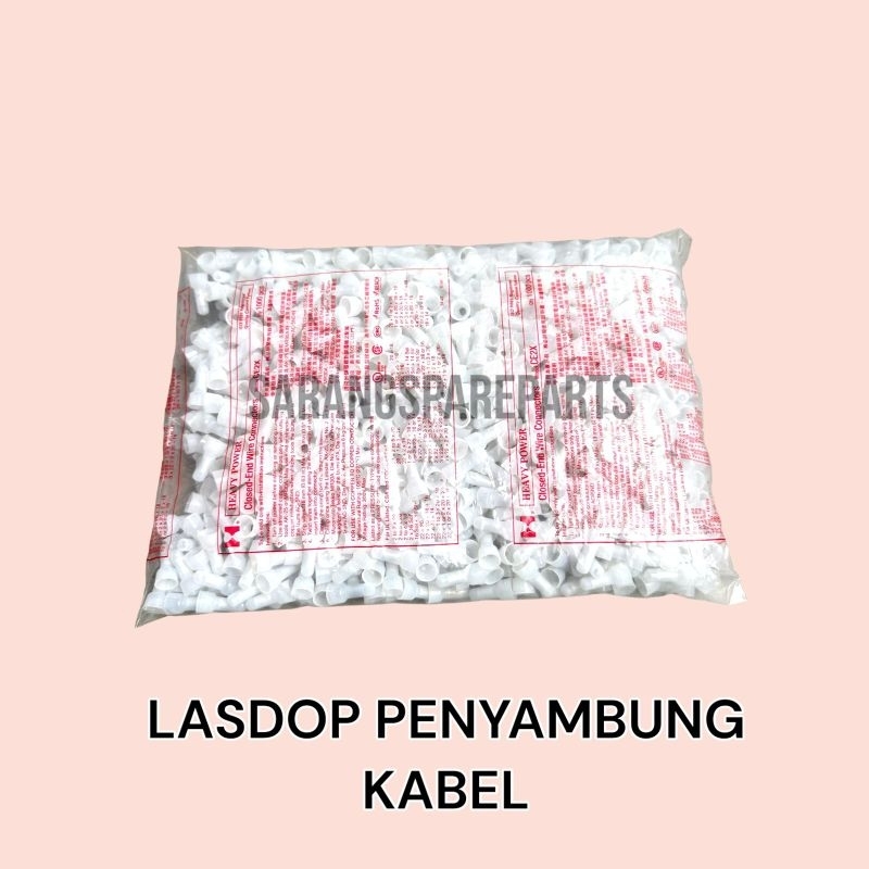 LAS DOP PENUTUP SAMBUNGAN KABEL / PENYAMBUNG KABEL JEPIT / PENYAMBUNG KABEL PRESS / LAS DOP PENYAMBU