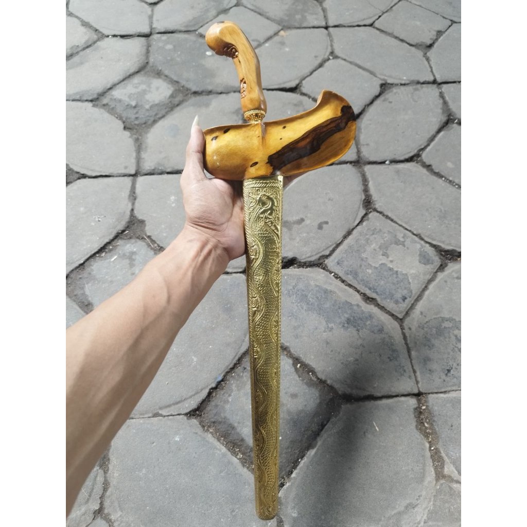 Keris Naga Liong Alus pamor Keleng