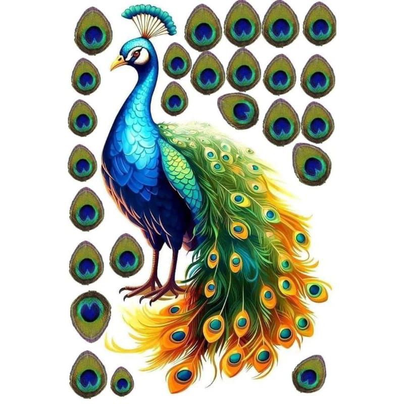 TOPPER BURUNG MERAK SESERAHAN/HIASAN BUKET UANG