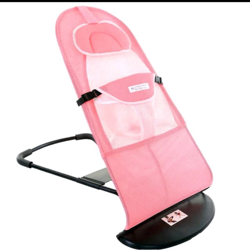 TWINNING BABY. BABY BOUNCER. BOUNCER BABY PINK PRELOVED