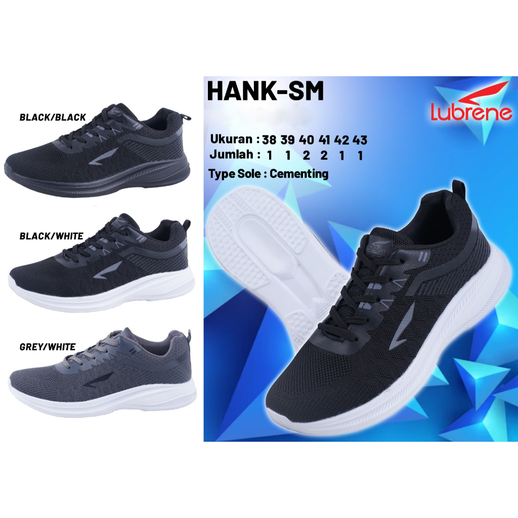 LUBRENE Hank Sepatu Casual Pria