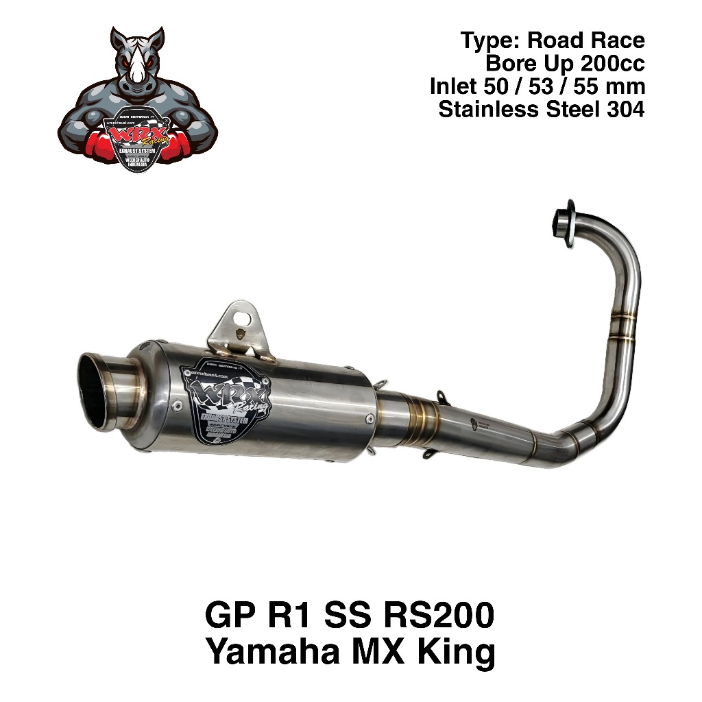 Knalpot WRX GP SS RS200 MX King