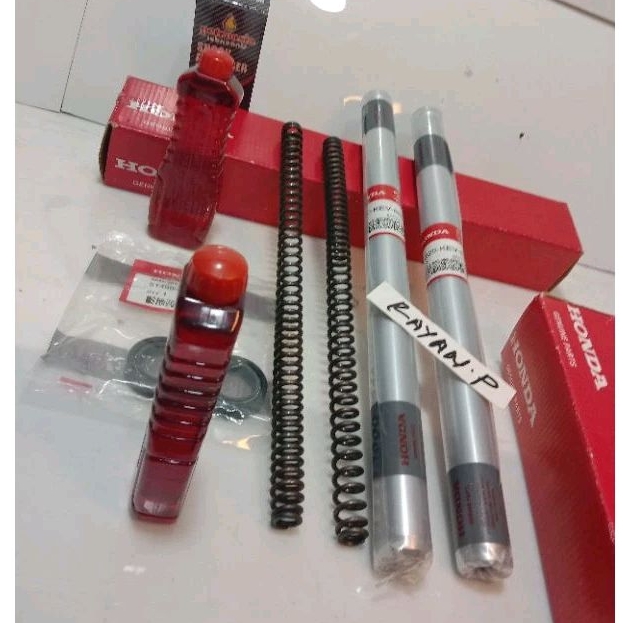 sok depan Supra fit Supra x lama Supra fit new per+sil+sok+oli