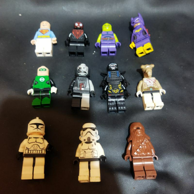 minifigure lego original super hero marvel star wars