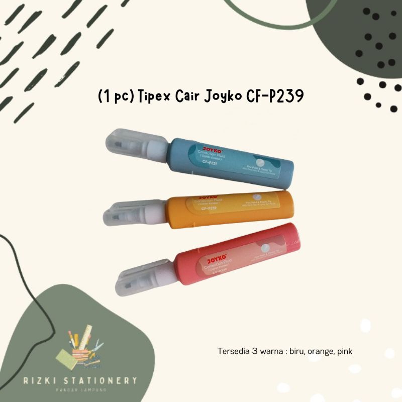 

(1 pc) Tipex / Tip-ex Cair / Correction Fluid Joyko CF-P239