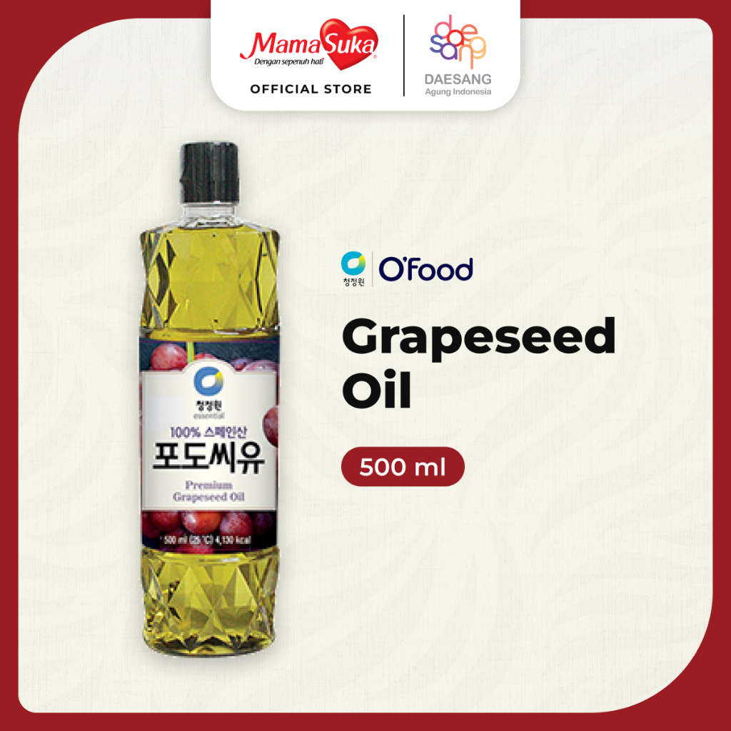

Chung Jung One - Premium Grapeseed Oil 500 ml
