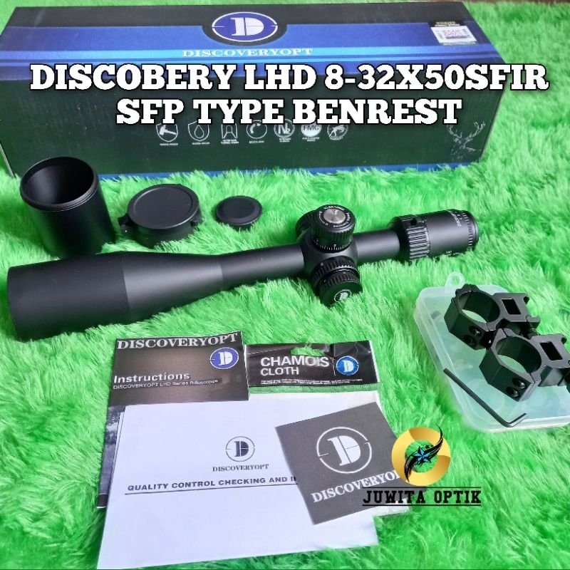 Telescope discovery LHD 8-32x50SFIR SFP benrest