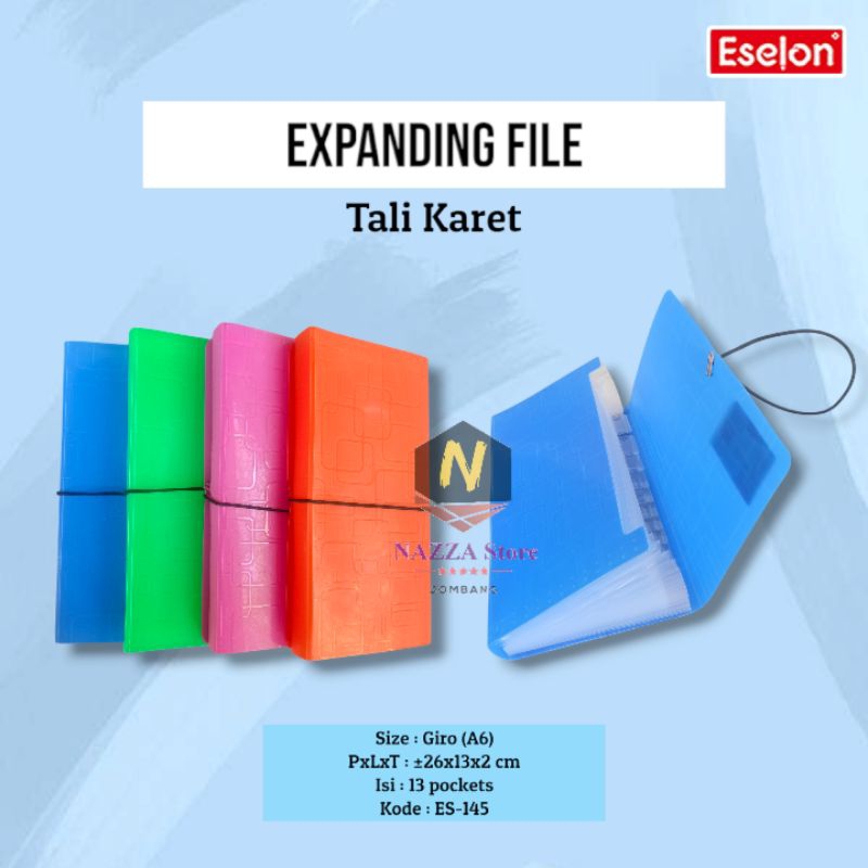 

Expending File Harmonika Penutup Snap Map Nota Kwitansi 12 sekat