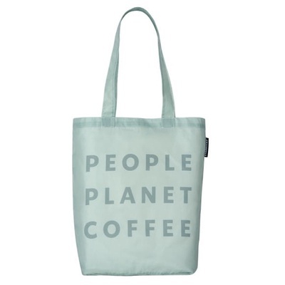 TAS LIPAT STARBUCKS FOLDABLE BAG TAS PEOPLE PLANET COFFEE ECO TAIWAN