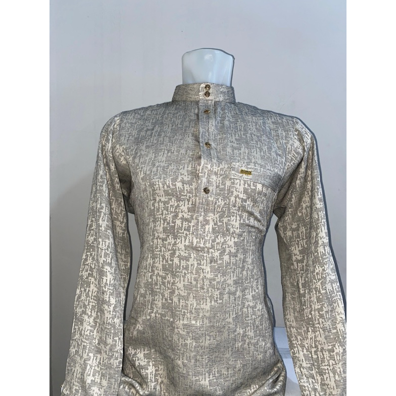 Baju Koko Pria - Al Wafa lengan panjang