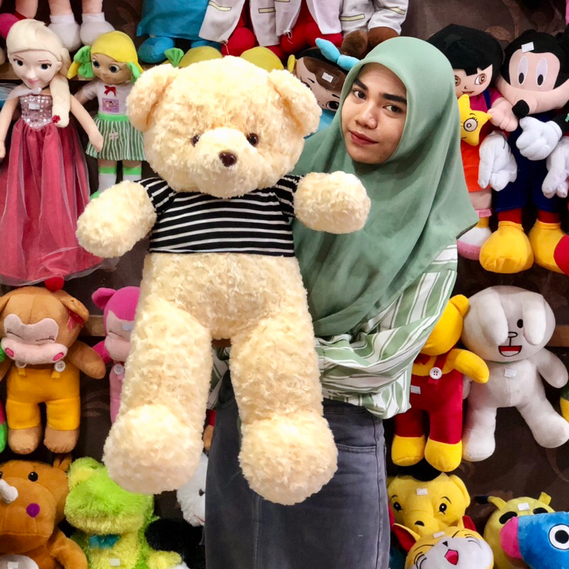 Boneka Beruang  L Baju, boneka beruang Lucu, boneka teddy bear baju one house party